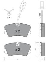 BKN 900246 - Pastillas de Freno