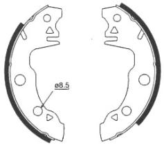 BKN 1409 - Zapatas de freno