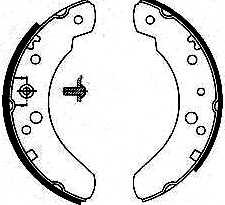 BKN 1428 - Zapatas de freno