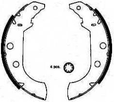 BKN 1454 - Zapatas de freno