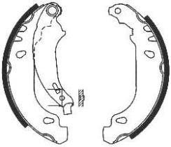 BKN 2079 - Zapatas de freno