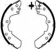 BKN 3021 - Zapatas de freno