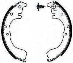 BKN 3077 - Zapatas de freno