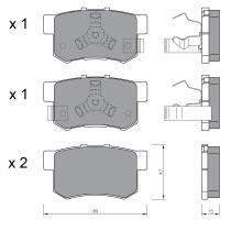 BKN 901092 - Pastillas de Freno