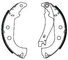 BKN 1043 - Zapatas de freno
