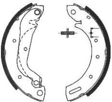BKN 3014 - Zapatas de freno
