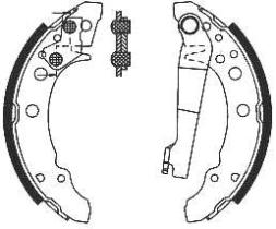 BKN 2058 - Zapatas de freno