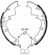 BKN 1160 - ZAPATAS DE FRENO