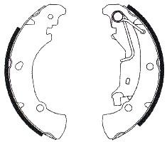 BKN 1040 - Zapatas de freno