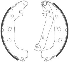 BKN 2121 - Zapatas de freno