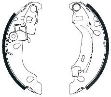 BKN 1315 - Zapatas de freno
