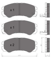 BKN 900991 - Pastillas de Freno