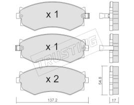 BKN 900892 - Pastillas de Freno