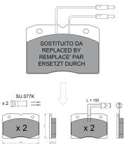 BKN 900205 - Pastillas de Freno