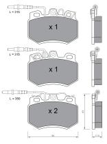 BKN 900943 - Pastillas de Freno