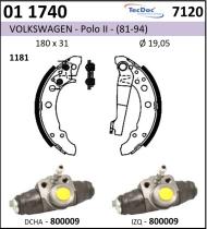 BKN 011740 - Kit de freno