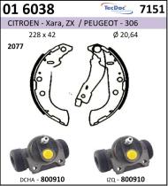 BKN 016038 - Kit de freno