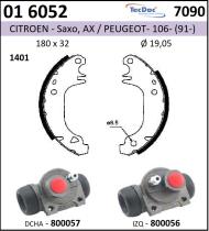 BKN 016052 - Kit de freno