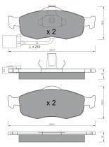 BKN 900935 - Pastillas de Freno