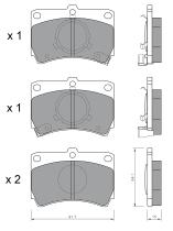BKN 900264 - Pastillas de Freno
