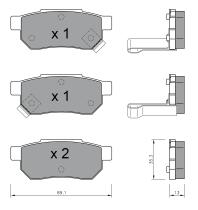 BKN 900338 - Pastillas de Freno