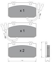 BKN 900203 - Pastillas de Freno