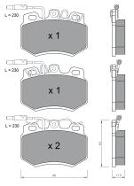 BKN 900222 - Pastillas de Freno