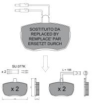 BKN 900079 - Pastillas de Freno