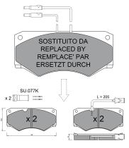 BKN 900252 - Pastillas de Freno