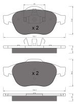 BKN 901467 - Pastillas de Freno