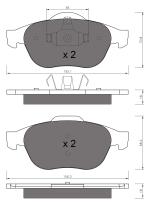 BKN 901467 - Pastillas de Freno