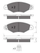 BKN 901384 - Pastillas de Freno