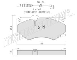 BKN 915062 - Pastillas de Freno