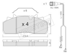 BKN 915340 - Pastillas de Freno