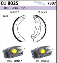 BKN 018025 - Kit de freno