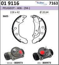 BKN 019116 - Kit de freno