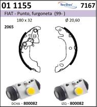 BKN 011155 - Kit de freno