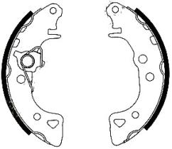 BKN 1029 - Zapatas de freno