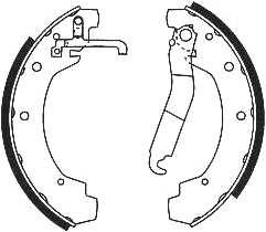 BKN 3060 - Zapatas de freno