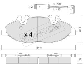 BKN 915149 - Pastillas de Freno