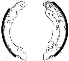 BKN 1053 - Zapatas de freno