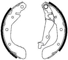 BKN 1493 - Zapatas de freno