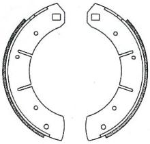 BKN 1483 - Zapatas de freno