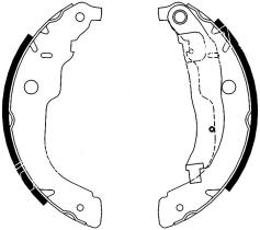 BKN 3858 - Zapatas de freno