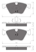 BKN 906201 - Pastillas de Freno