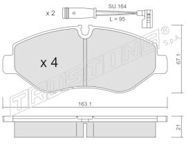 BKN 915235 - Pastillas de Freno