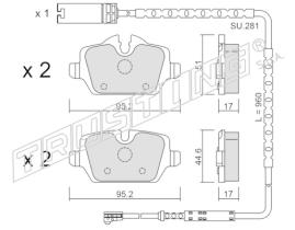 BKN 915318 - Pastillas de Freno