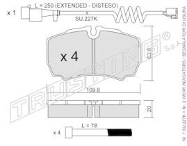 BKN 915192 - Pastillas de Freno