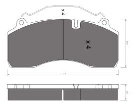 BKN 901218 - Pastillas de Freno