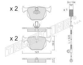 BKN 915055 - Pastillas de Freno